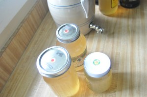 I used the kids stickers to label the flavor!!