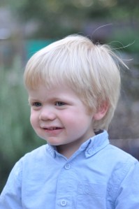 He looks like his cousin, Nathan, in this picture!