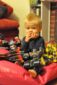 The transformers have been a huge hit. The kids play with them daily. 