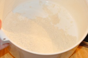 This is the fresh ground buckwheat